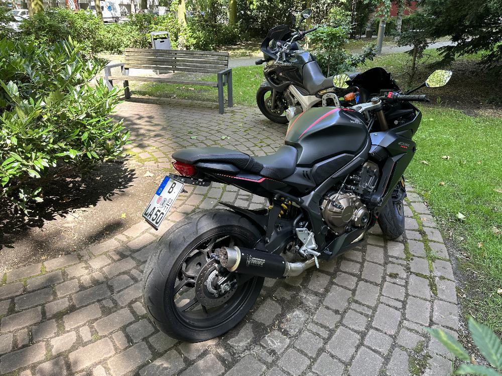 Motorrad verkaufen Honda CBR 650 R Ankauf
